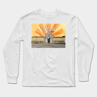 Lisbon Praca do Comercio Long Sleeve T-Shirt